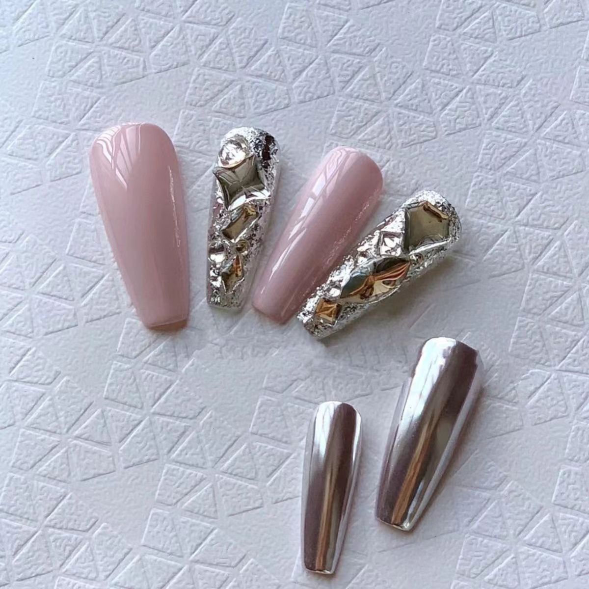 HM20 ins Style Mirror Surface Nails