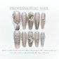 HM40 Frozen Diamond Nails