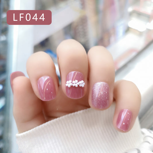 FS06 Three Flowers Nails