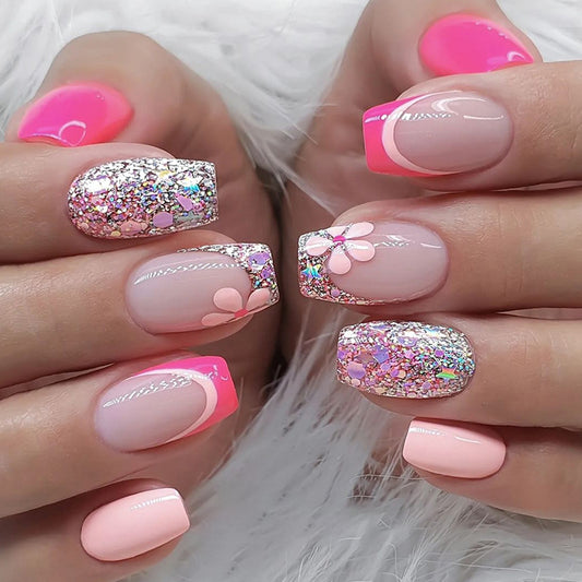 FM21 Shining Sweet Girl Nails