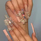 FL10 Pearl Butterfly Nails