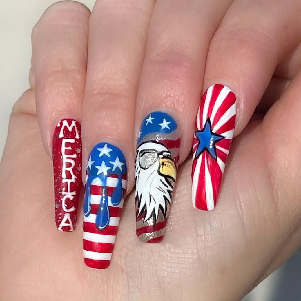 FM57 Independence Day Nails