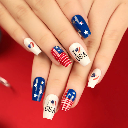 FM56 Independence Day Nails