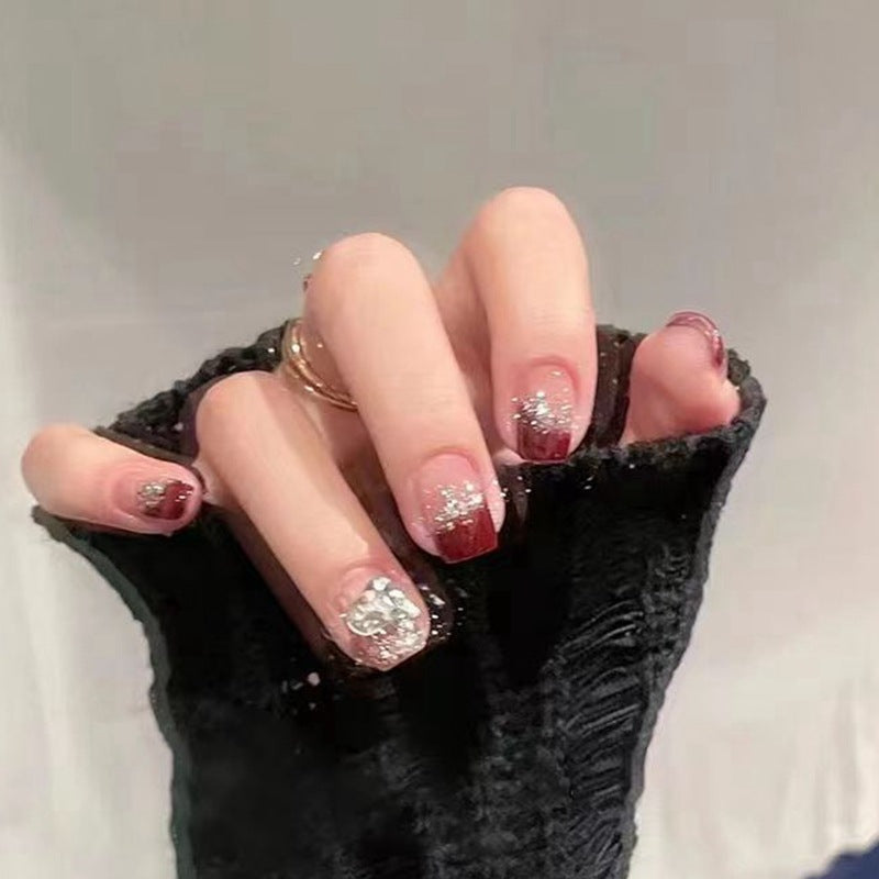 FS16 Chestnut Red Nails