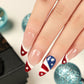 FM37 Independence Day Nails