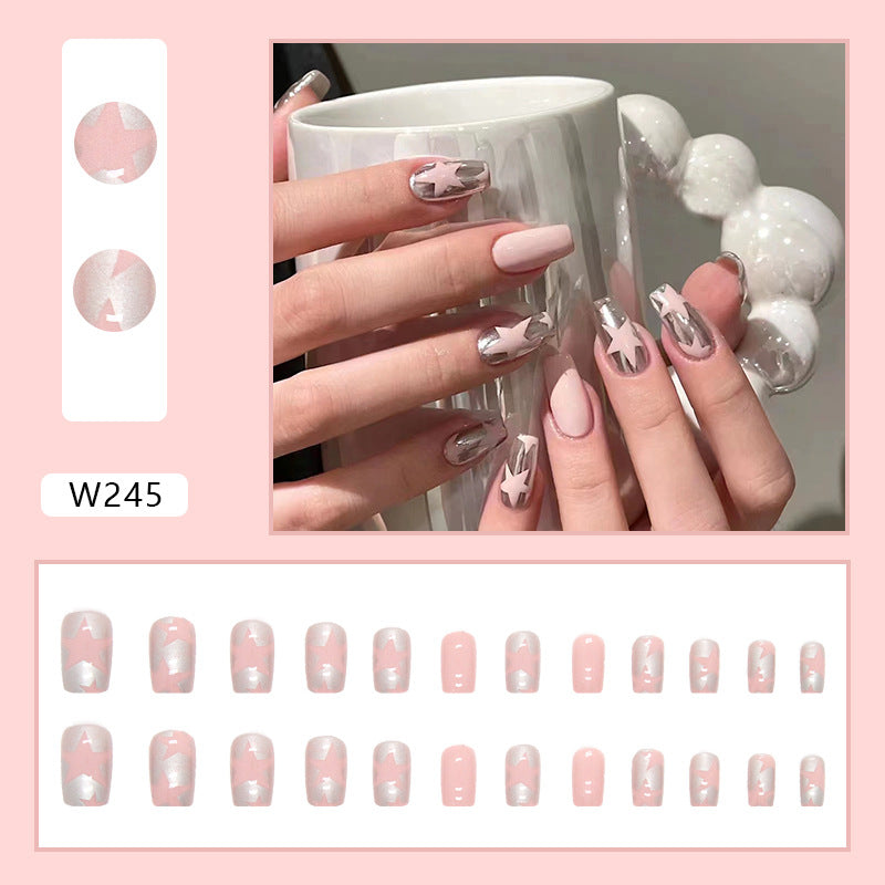 FM16 Metal Pink Nails